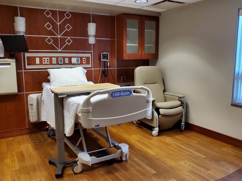 Osmond General Hospital Inpatient Room